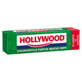 Chewing-Gum Hollywood Chlorophylle (1 paquet)