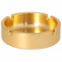 Cendrier Luxueux Or 18k Design Moderne