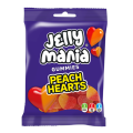 Bonbons Jelly Mania Cœurs Pêche - 18 Sachets de 100g