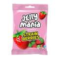 Bonbons Jelly Mania Fraises Sauvages Lisses - 18 Sachets
