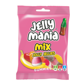 Bonbons Jelly Mania Jolly Jellies Mix - 18 sachets de 100g