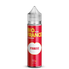 E-Liquide Fraise Bio 50ml de Pure France