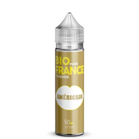 E-Liquide Américain Bio Pure France 50ml - Saveur Durable