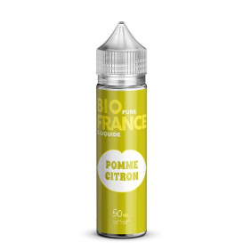 E-Liquide Pomme Citron Bio 50ml - Pure France