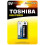 Piles Toshiba 6LR61 9v (Blister 1 pile)