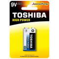 Piles Toshiba 6LR61 9v (Blister 1 pile)