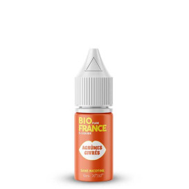 E-Liquid Gefrorene Zitrusfrüchte - Bio Pure France - Nikotin: 3 mg