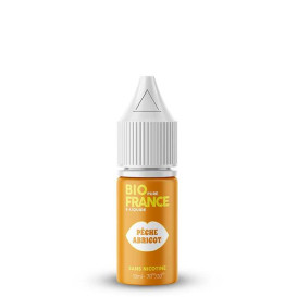 E-Liquid Pfirsich Aprikose - Bio Pure France - Nikotin: 6 mg