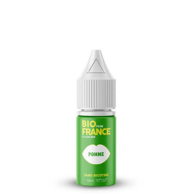 ElIquide Pomme - Bio Pure France - Nicotine : 0 mg