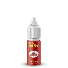 E-Liquid Red Bio Mint - Bio Pure France - Nikotin: 0 mg