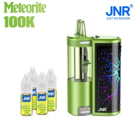 Puff JNR Météorite 100k Summer Peach ice 0% Nicotine (100% légale)
