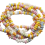 Collana di caramelle al destrosio multifrutta (sacchetto da 100)